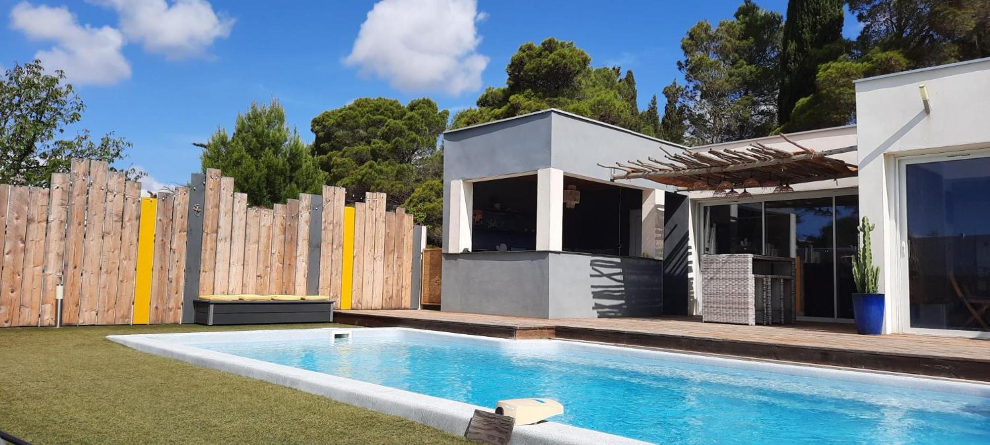 La Villa Du Saule Salles-dʼAude Exterior foto